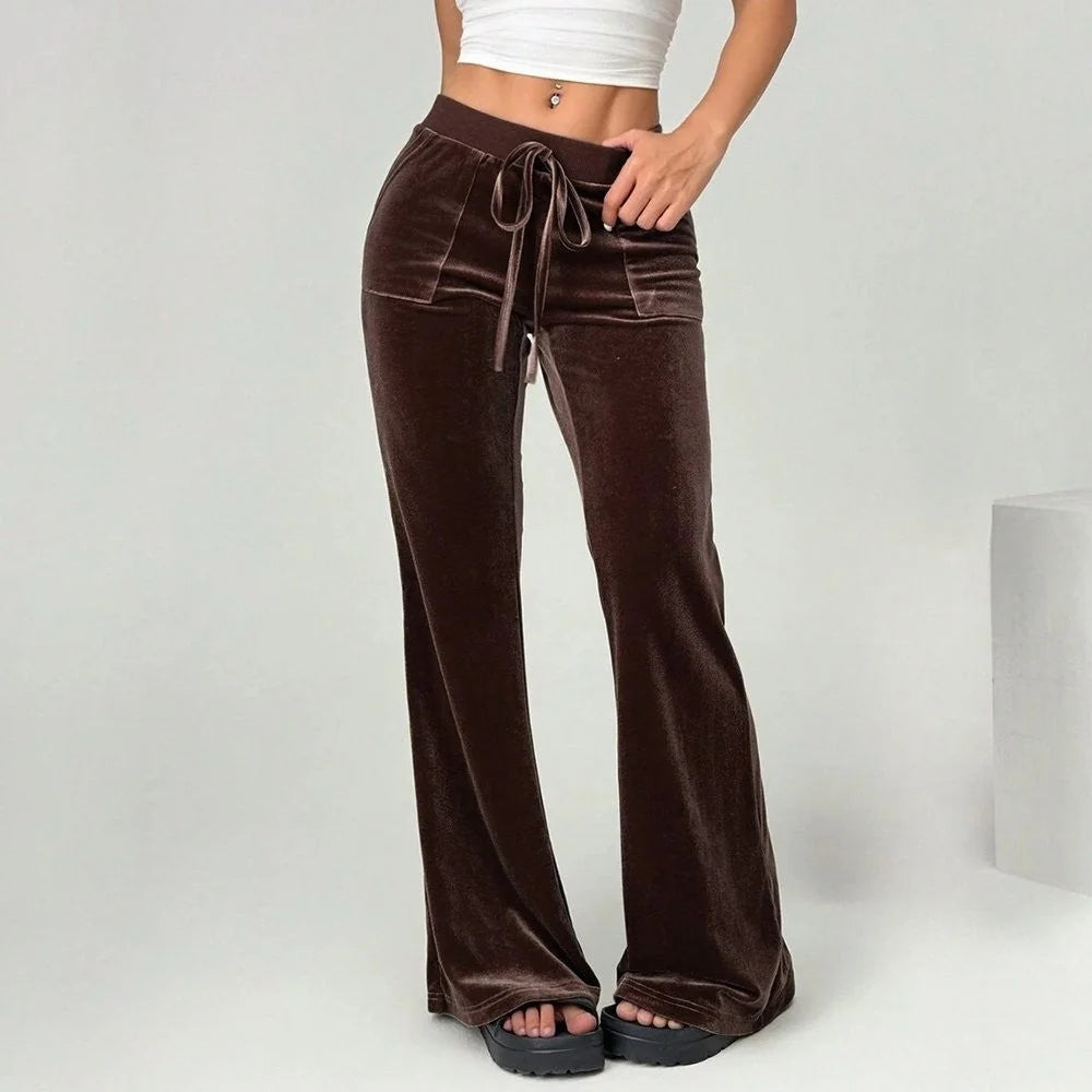 Veloura Women's High-Waisted Lounge Flares - Soft Comfortable Yoga Pants
