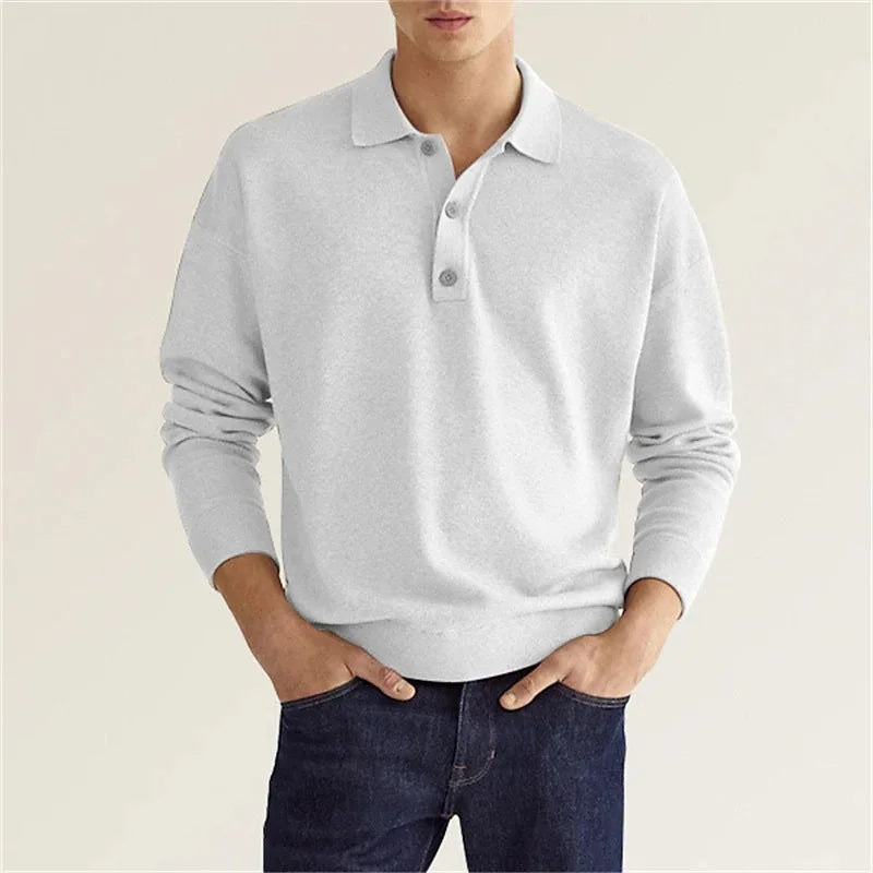 Estate Wool Polo Shirt - Premium Men's Knitwear