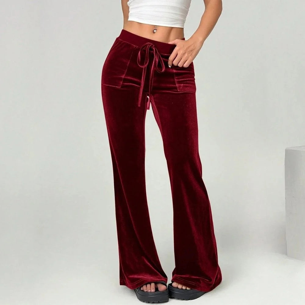 Veloura Women's High-Waisted Lounge Flares - Soft Comfortable Yoga Pants